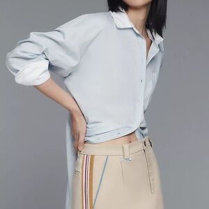 Anthropologie Maeve Khaki skirt